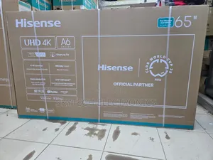 Hisense 65′′ 65a6 Vidaa Smart Uhd Tv – New Model 2025