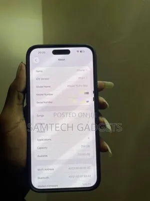 Apple iPhone 15 Pro 256 GB Gray