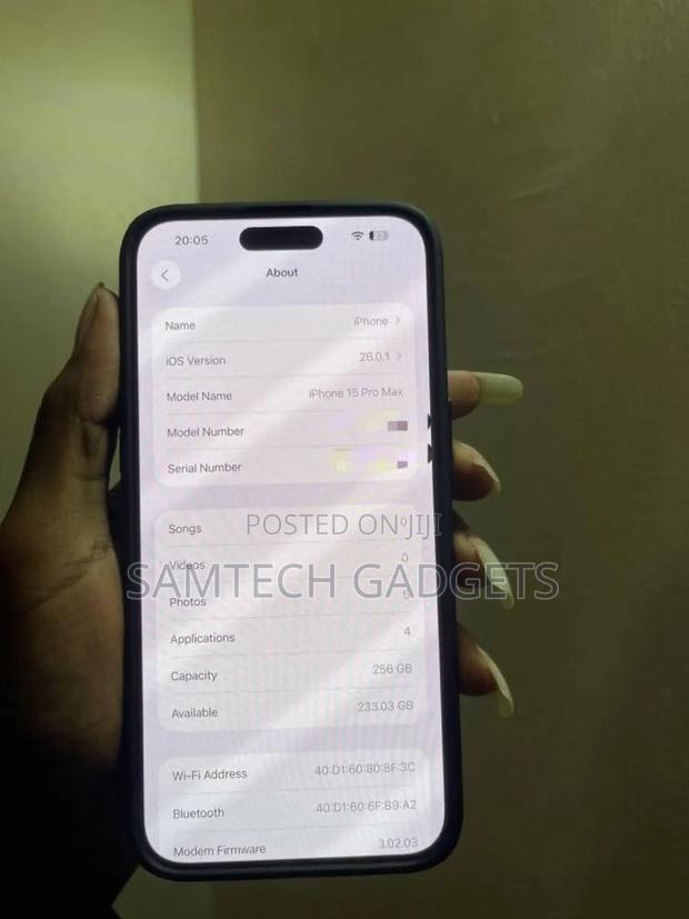 Apple iPhone 15 Pro 256 GB Gray - thumbnail 6