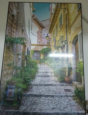 Painting of Mediterranean Old Streets - thumbnail 2