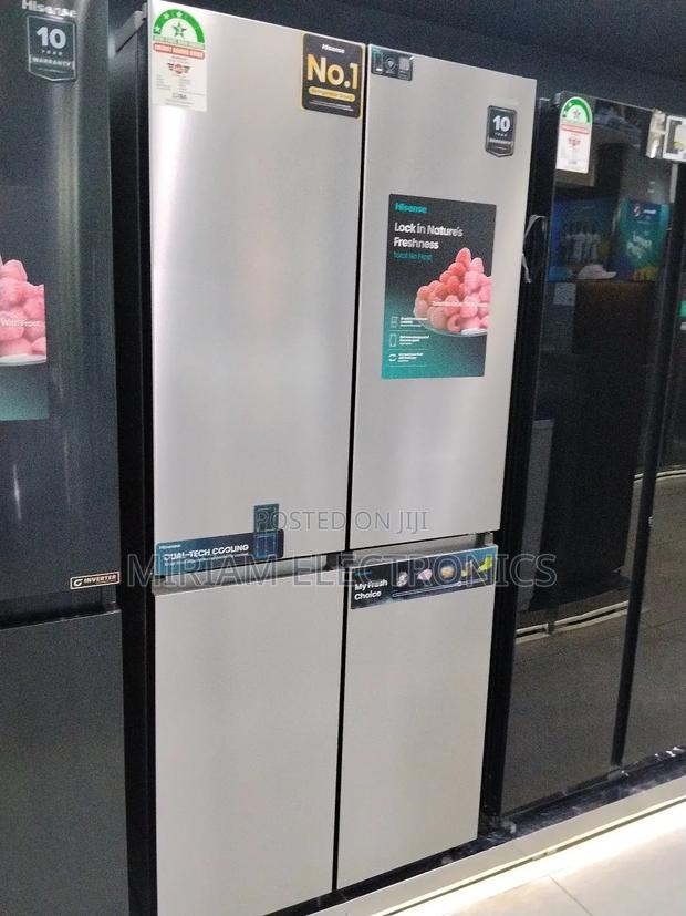 Hisense 470 Liters Re470dr 4 Door Fridge,Wi-Fi Embedded