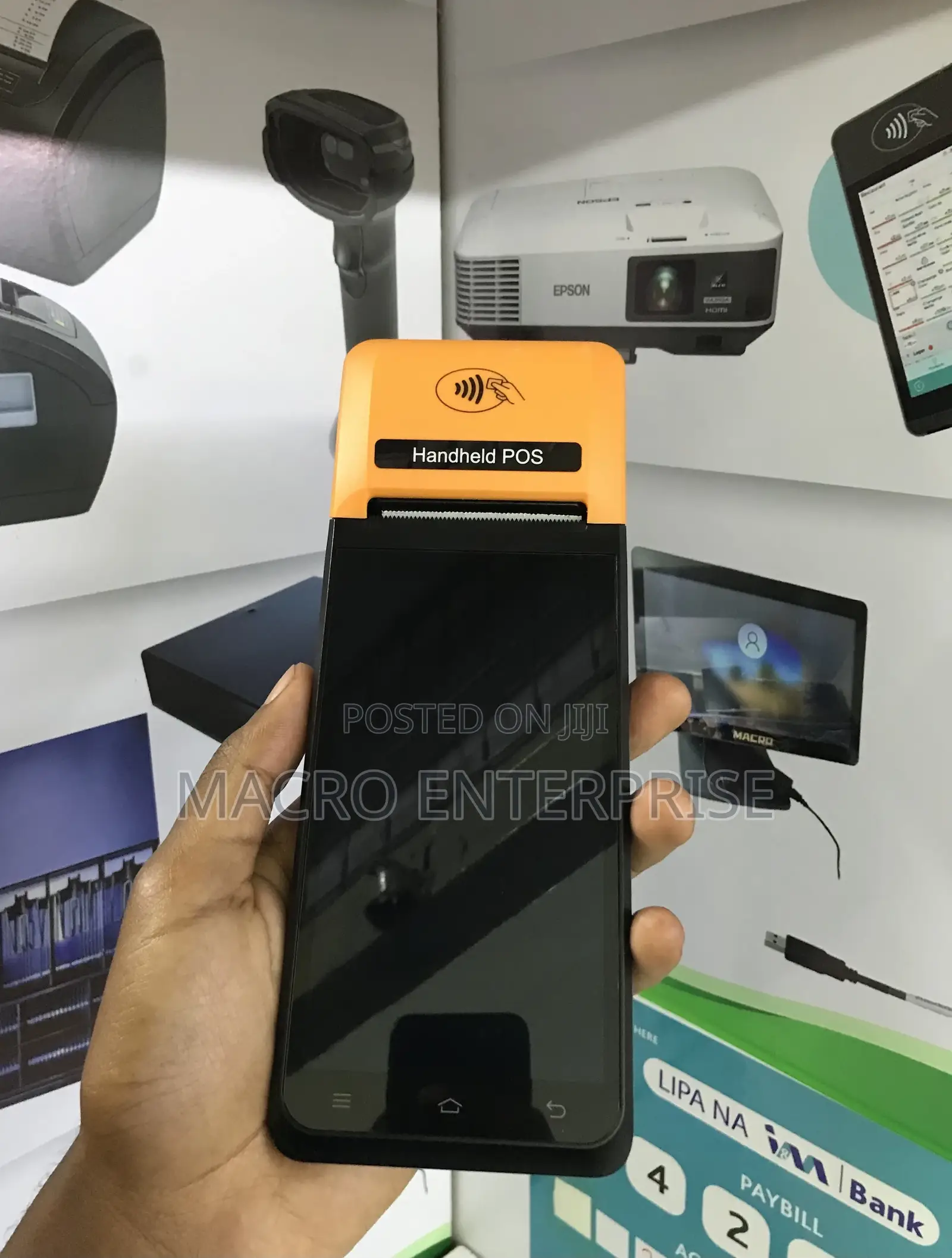 Nb55 Android Pos 15.6” – Dual Screen Touch Pos Machine Android 12