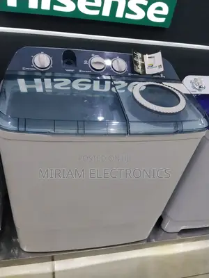 Hisense Washing Machine Twin Tub 8.5kg White Semi-Automatic 8se801s