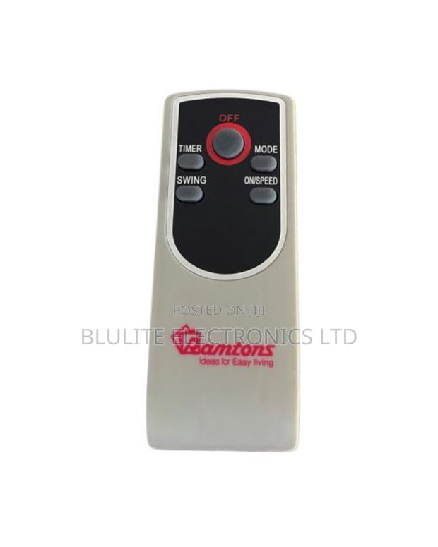 Black Stand Fan , With Remote - Rm/757 - thumbnail 2