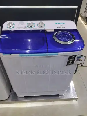 Hisense 7.5kg Wsq8753w Twin Tub Washing Machine