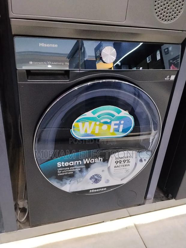 Hisense Washing Machine 12kg Front Load Wf3q1242bt - thumbnail 4