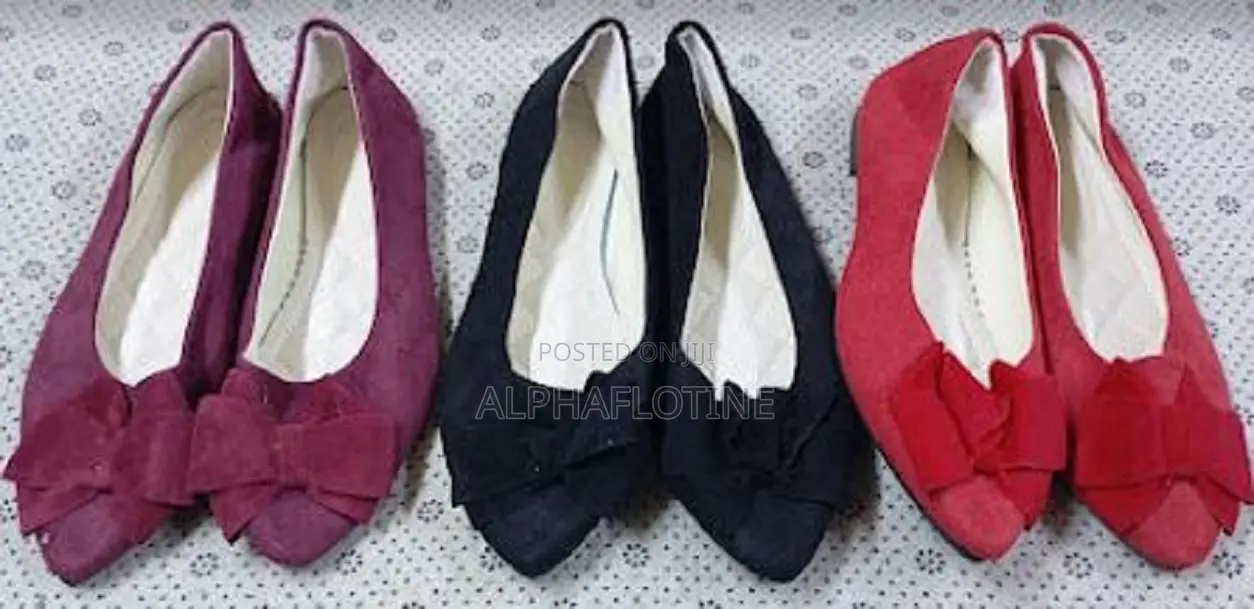 Women's Casual Flat Shoes With Bow Breathable