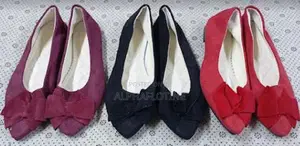 Women's Casual Flat Shoes With Bow Breathable