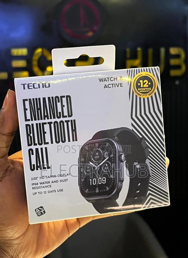 Tecno Watch 3 Active Brand New Sealed - main view