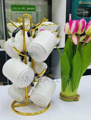 White Excellent Japanese Ceramic Mugs - thumbnail 2