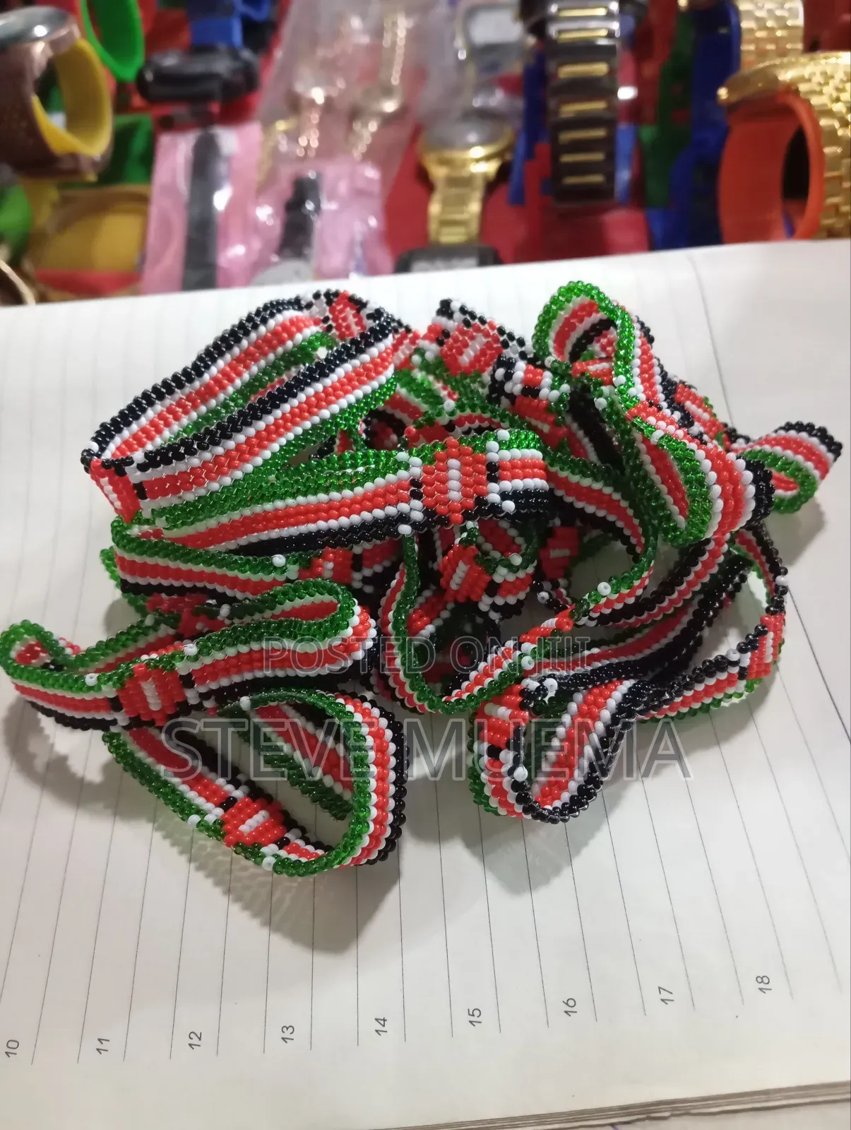 Fine Beads Bangles.