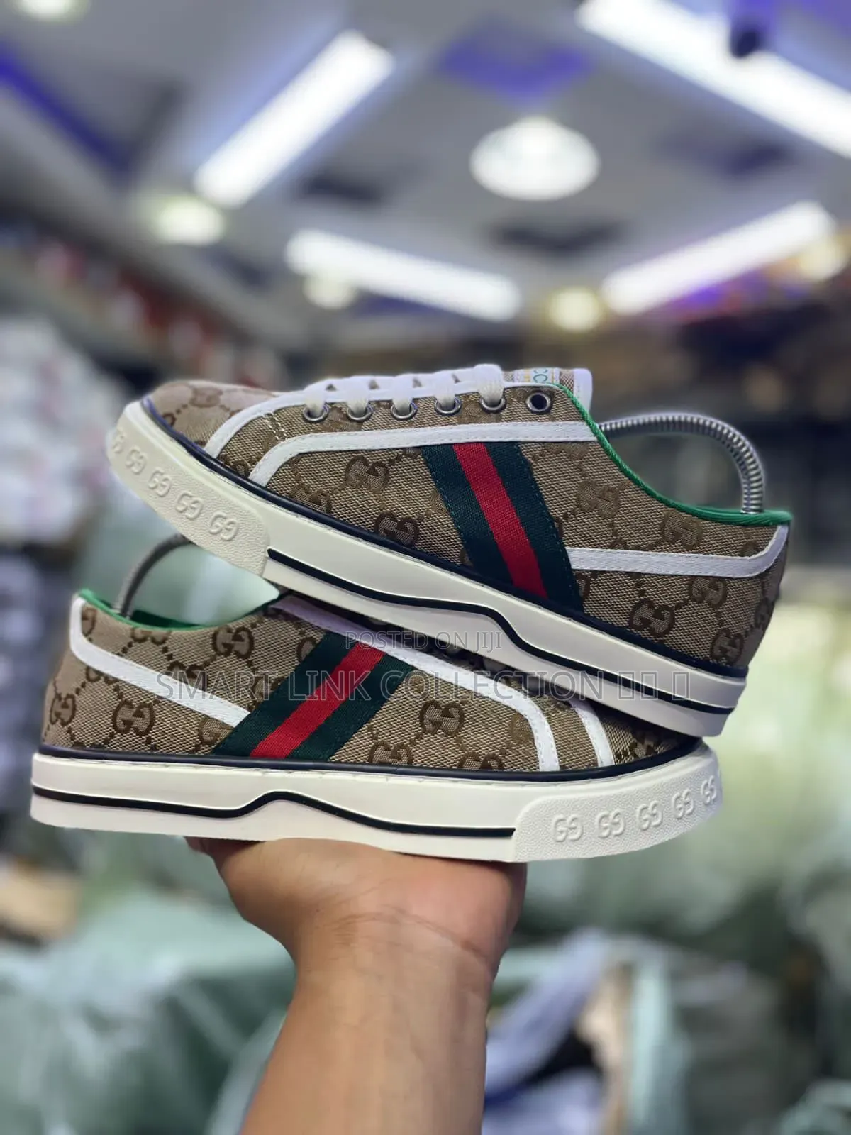 Gucci Denim Monogram Beige 🔥