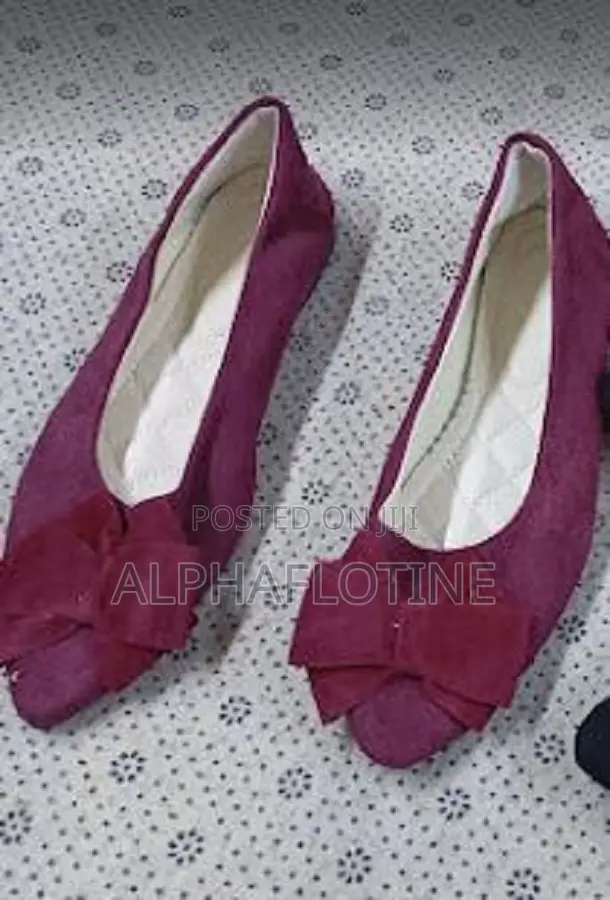 Black Ballet Flatspointed Toe Flat Closed Toe Ladies Shoe