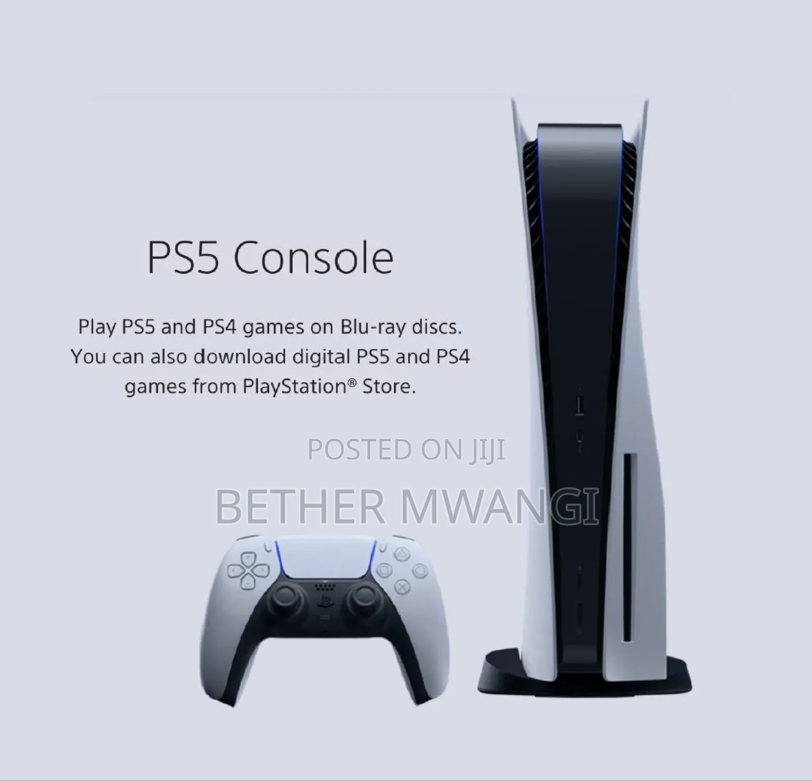 Playstation 5 European Disc Version In Kenya