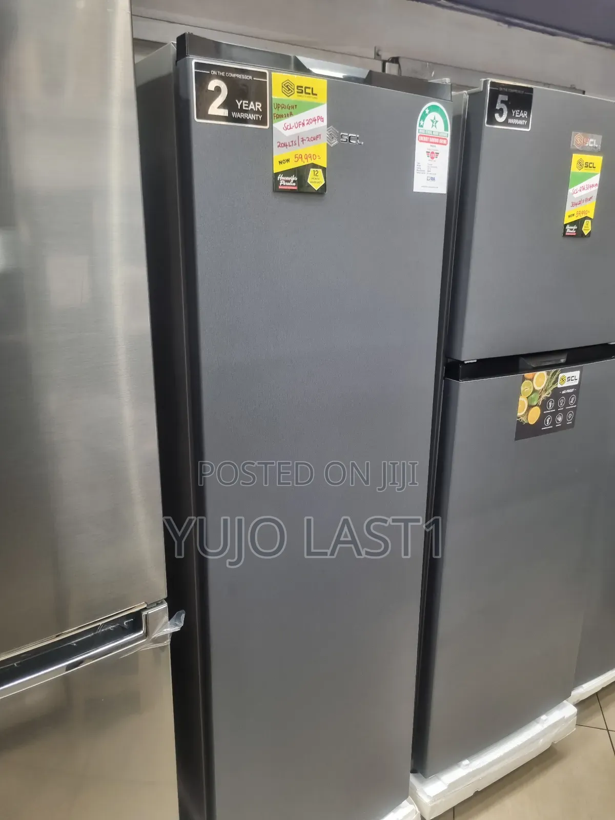 SCL 204 Litres Upright Freezer: SCL-Ufn204pg