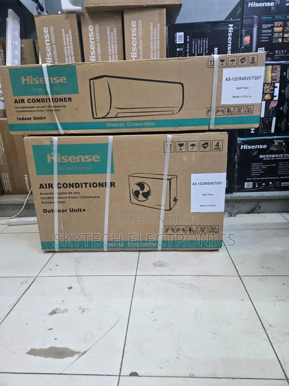 Hisense 12000btu Air Conditioner As12cr4svetg07 – White