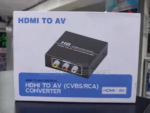 A Powered Mini Hdmi to Av (Cvbs/Rca) Converter.