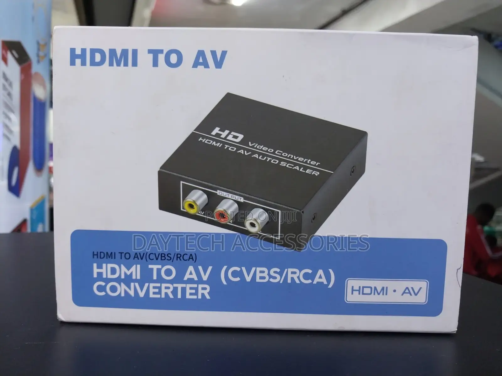 A Powered Mini Hdmi to Av (Cvbs/Rca) Converter.