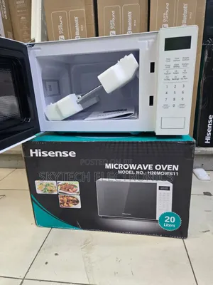 Hisense H20momws11 20l Digital Microwave Oven (White)