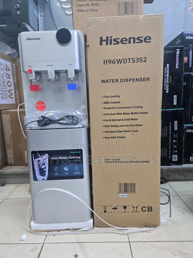 Hisense 3 Taps H96wdts3s2 Hot,Cold Normal Water Dispenser