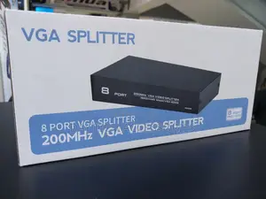 8 Port Vga Splitter 1 in 8 Out Converter.
