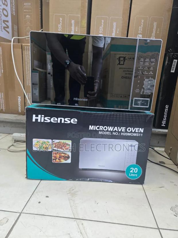 Hisense H20moms11 20l Digital Microwave (Silver) - thumbnail 2
