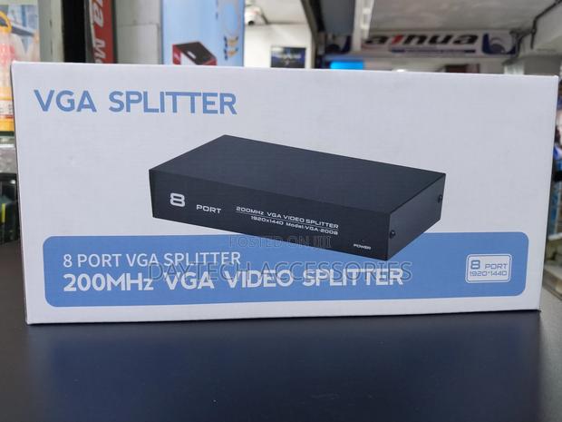8 Port Vga Video Splitter 1 in 8 Out for Monitor - thumbnail 2
