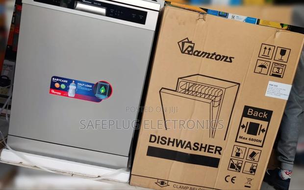 Energy-Saving Ramtons Rw 300 Dishwasher - 12 Settings