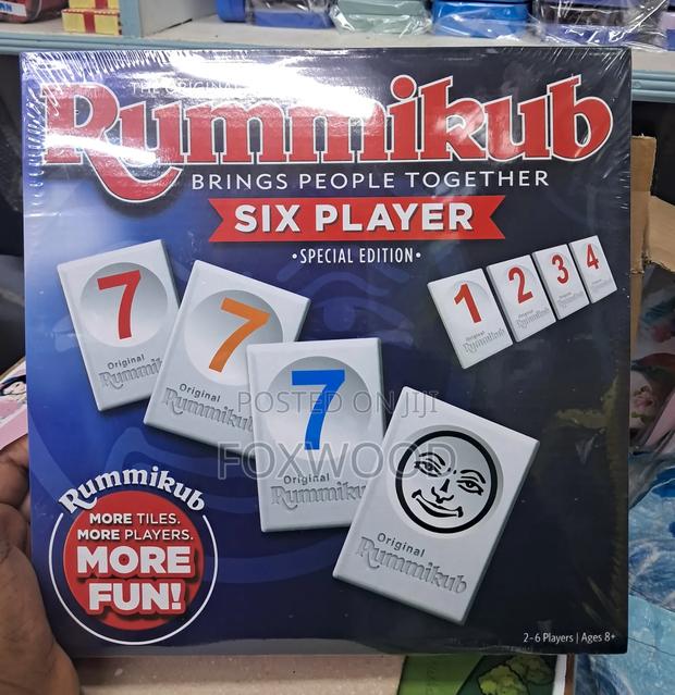 Rummikub Six Player - Special Edition" Board Game. - thumbnail 4