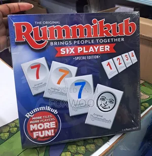 Rummikub Six Player - Special Edition" Board Game.