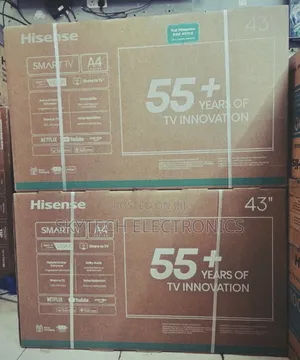 Hisense 43′′ 43a4q (New 2025) FHD Smart Frameless Tv