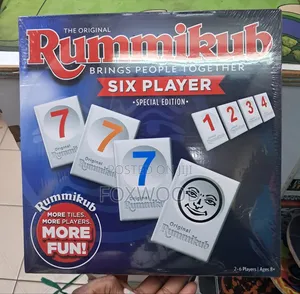 Rummikub Six Player - Special Edition" Board Game.