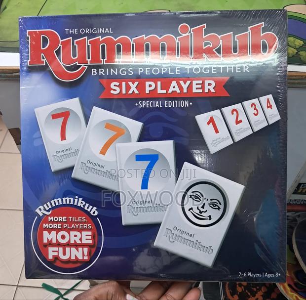 Rummikub Six Player - Special Edition" Board Game. - thumbnail 6