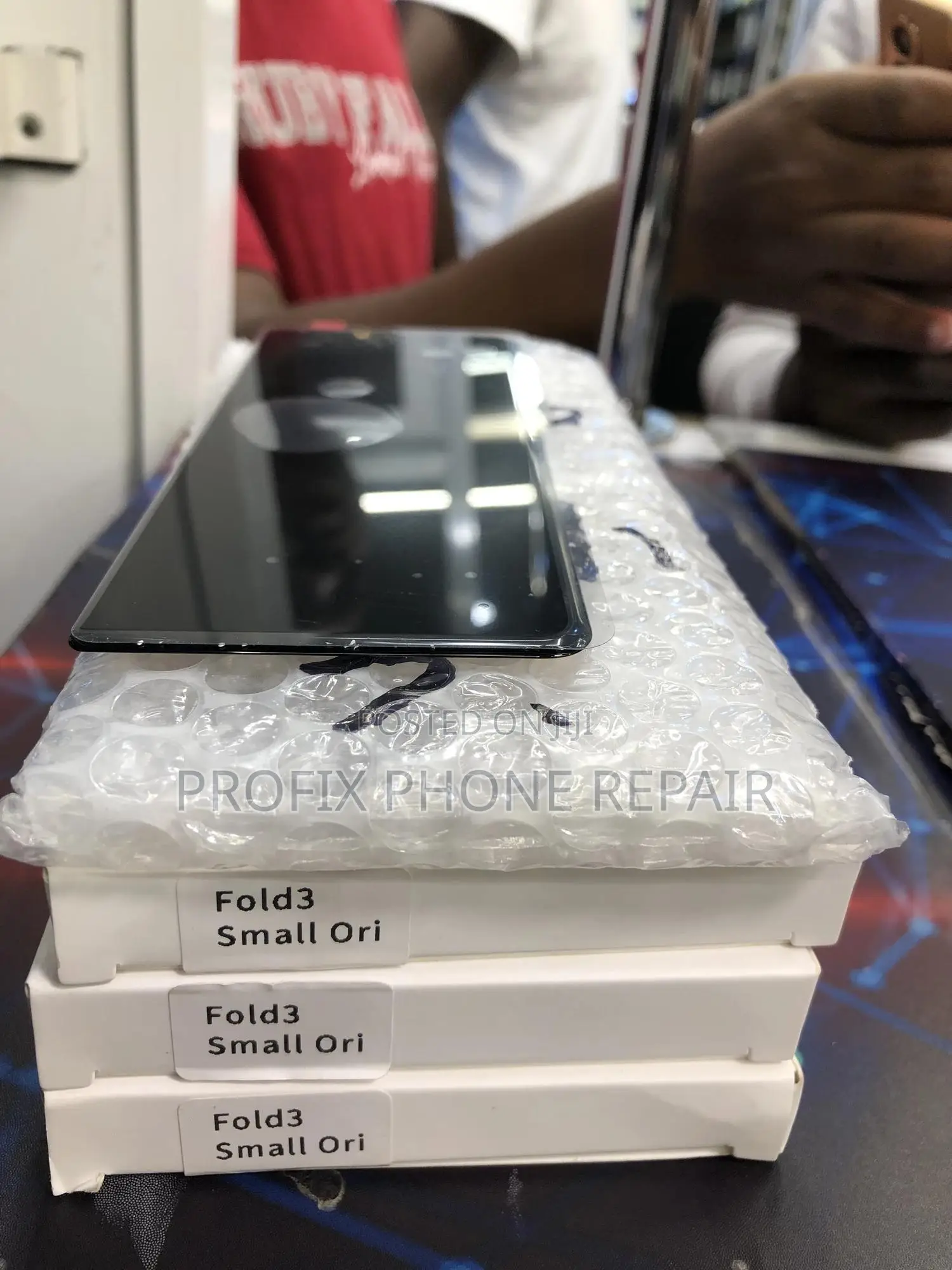 Original Samsung Z Fold 3 Small Screen Replacement+Installation