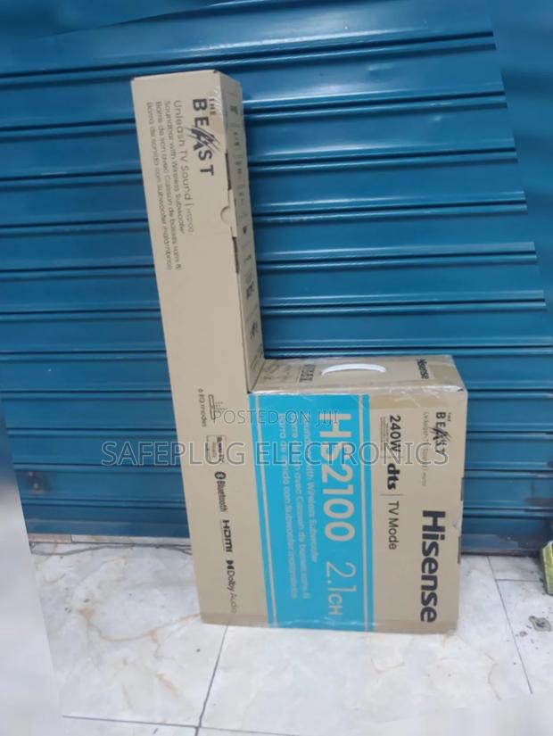 Hisense Hs2100 Soundbar - 240w 2.1ch W/ Subwoofer