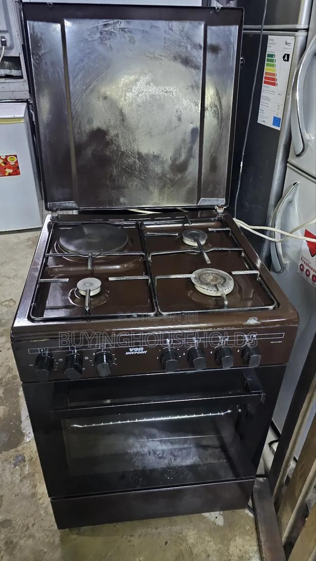 Von 60x60 Standing Cooker 3gas +1 Electric - thumbnail 2