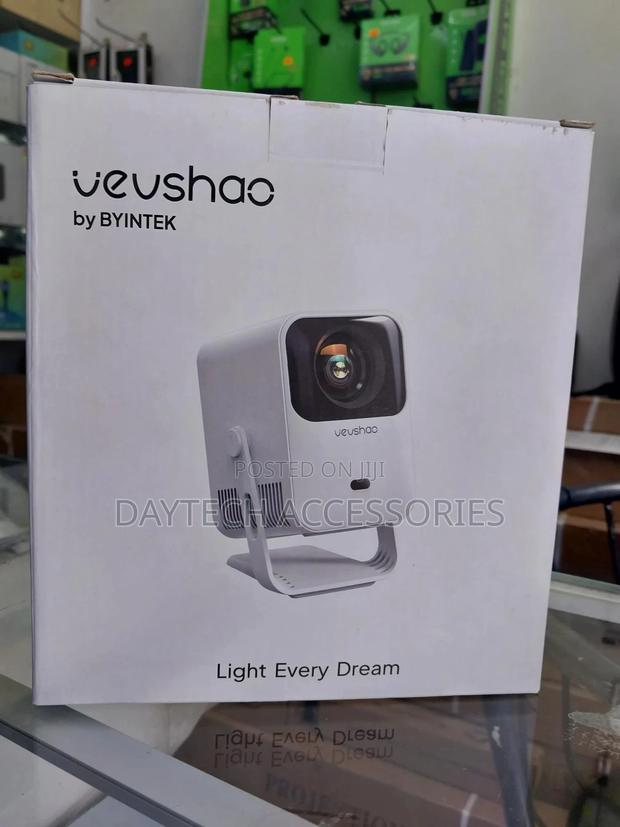 Vevshao Mini Android Projector – 260 Ansi Lumens 720p Hd. - thumbnail 2