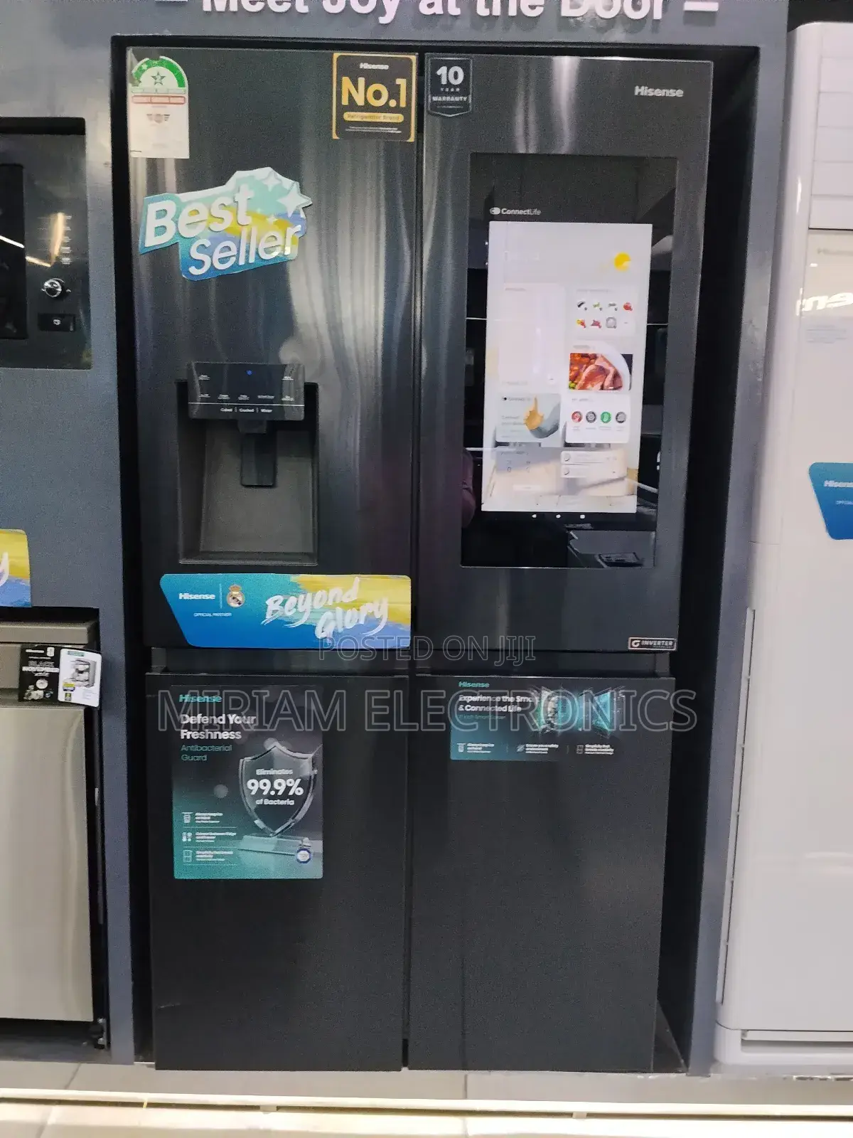 Hisense Ref522dr 522l French Door Refrigerator With Wifi Connectivity