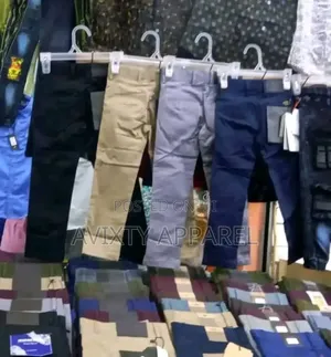Kids Khaki Trousers