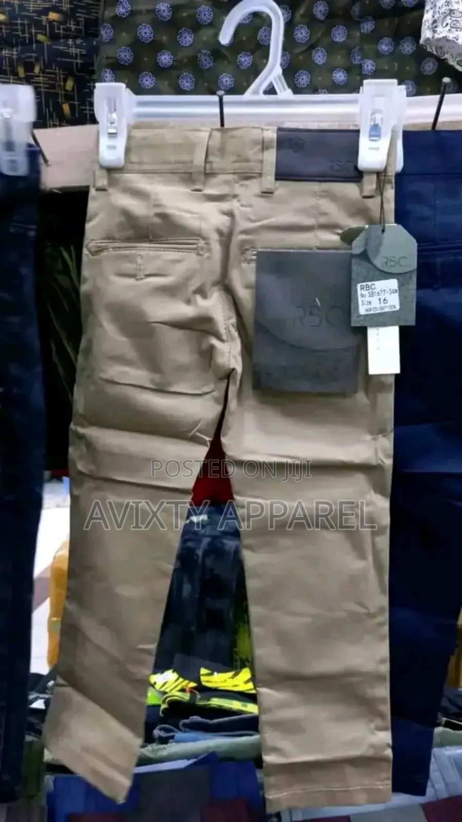 Kids Khaki Trousers