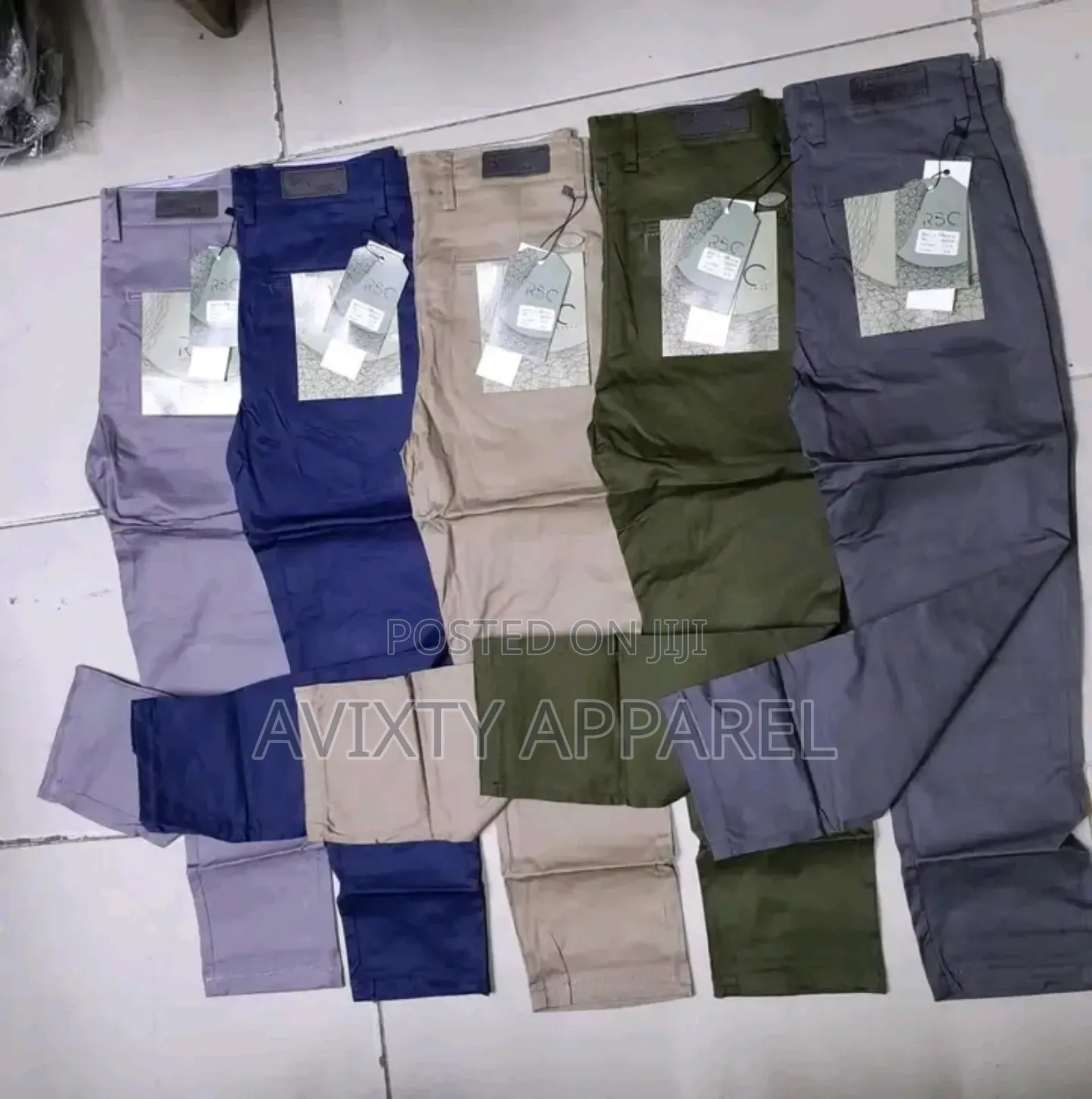 Kids Khaki Trousers