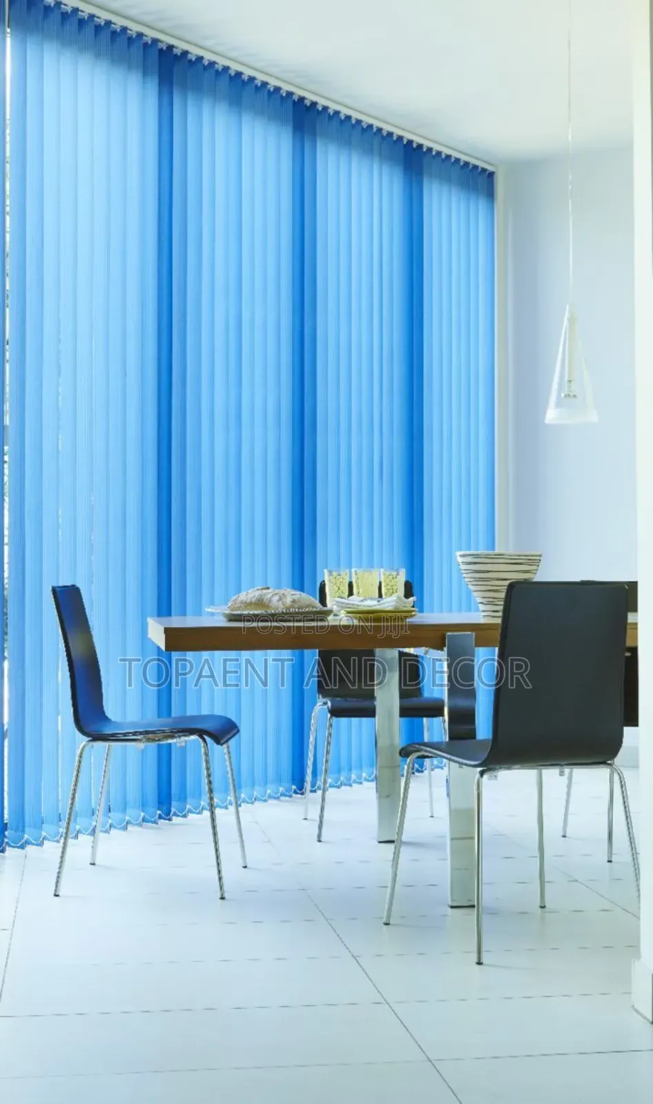 Elegant Vertical Window Blinds With Nice Finishing