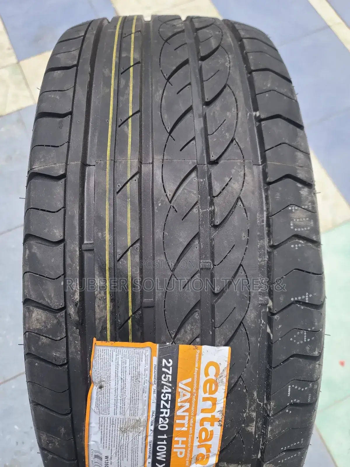 275 /45 R20 Centara Tyres 110w X/L Vanti H/P Highway