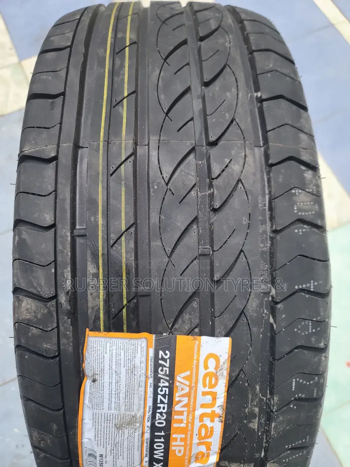 275 /45 R20 Centara Tyres 110w X/L Vanti H/P Highway