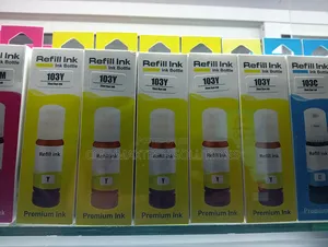 Epson Yellow Refilling Inks