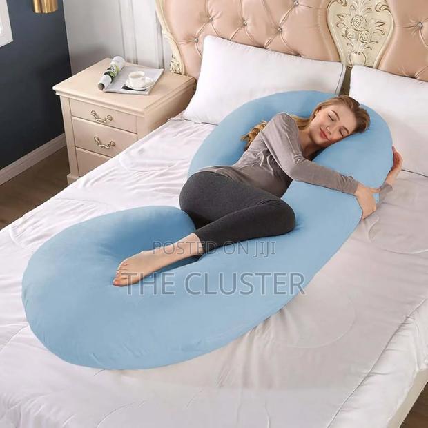 C Shape Cotton Colour Blue - main view