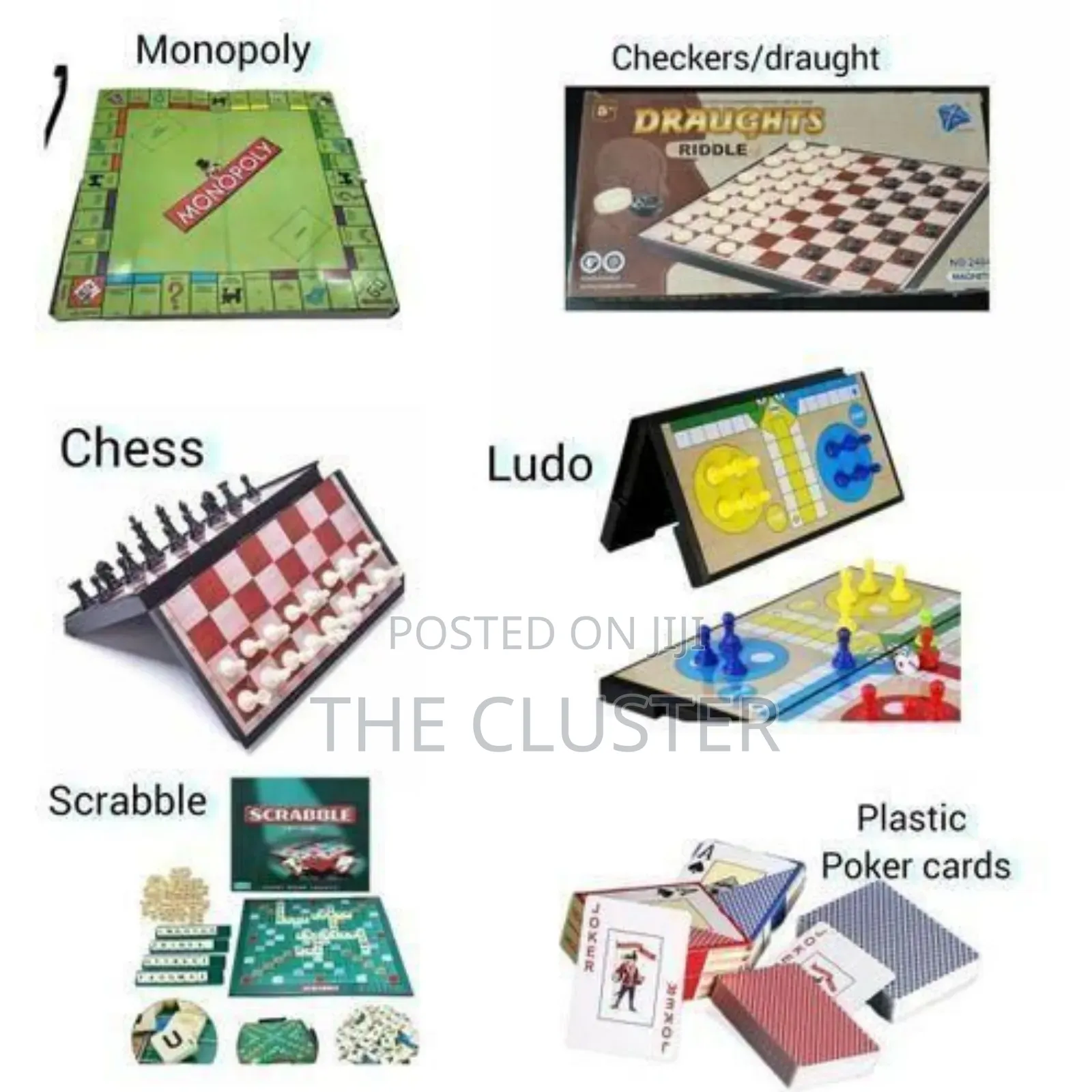 Board Games Set 6 in 1