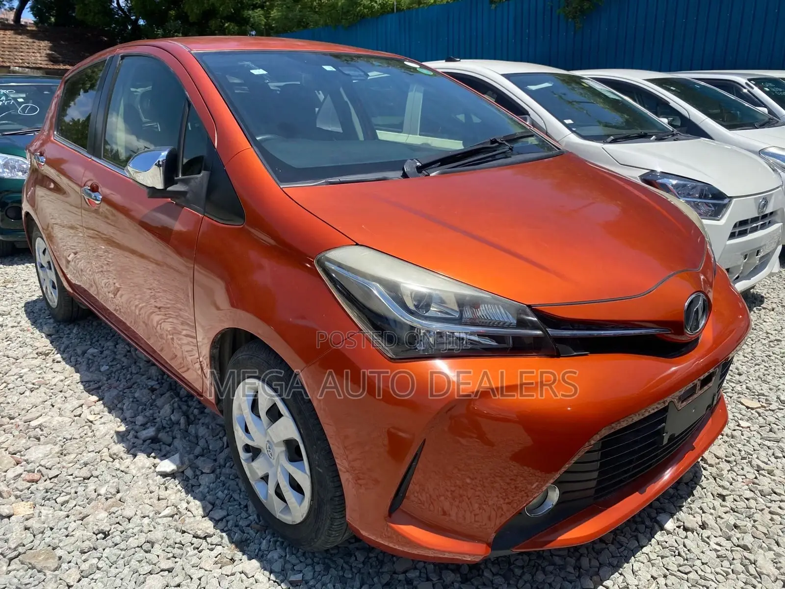 Toyota Vitz 2018 Orange