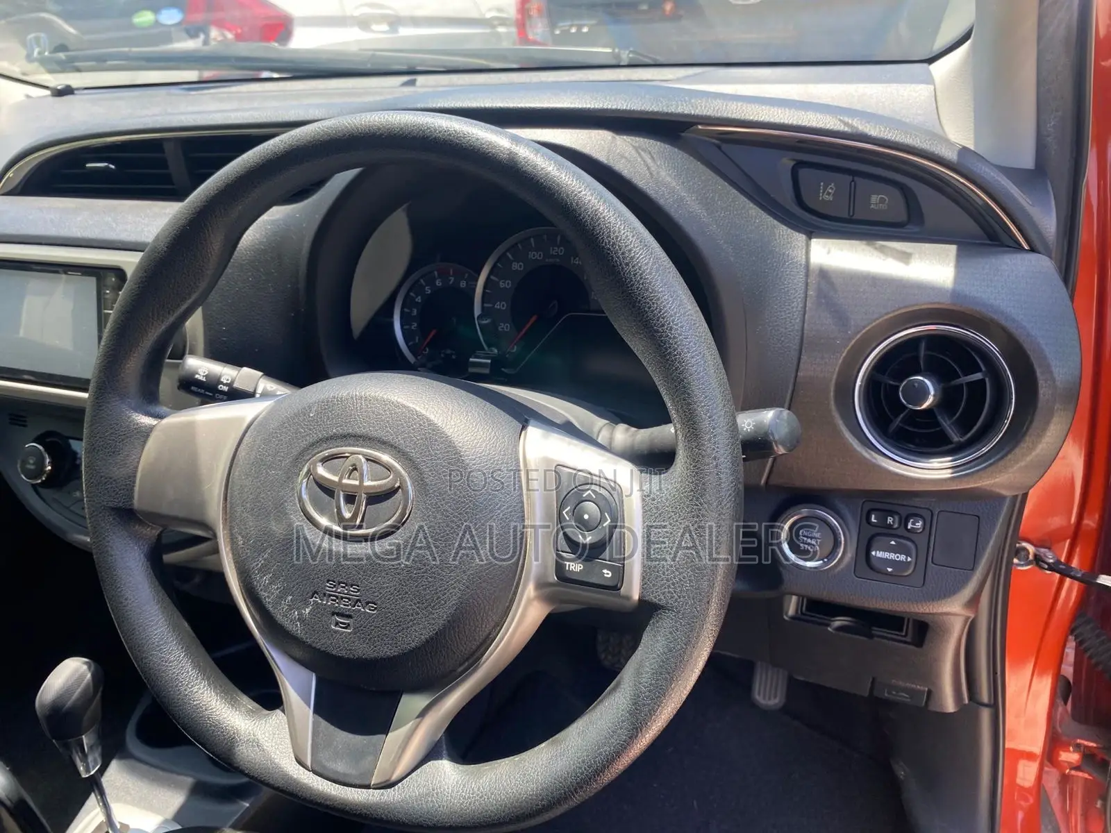 Toyota Vitz 2018 Orange