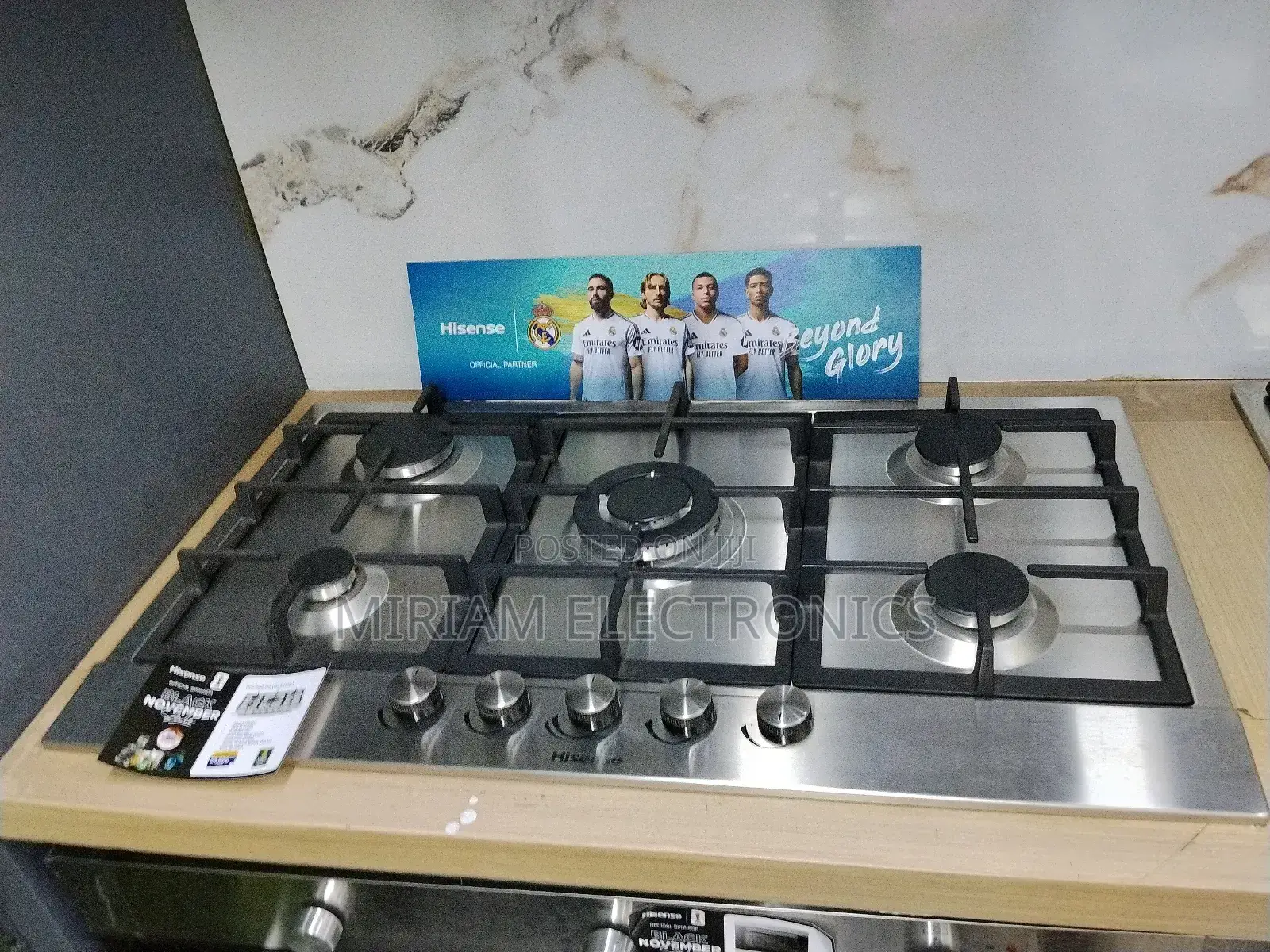 Hisense 90cm Built-in Gas Hob Hhu90gass